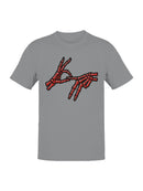 Skeleton Hand "OK" Gesture Men's T-shirt