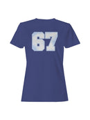 Retro Style Number 67 Design Women's T-shirt