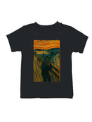 Demon Scream Surreal Art Print Youth's T-shirt