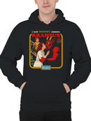 Mommy Kissing Krampus Holiday Humor Men's Hoodie