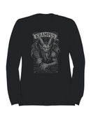 Krampus Gothic Illustration Art Men's Sweatshirt