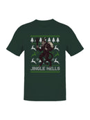 Jingle Hells Krampus Design Men's T-shirt