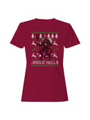 Jingle Hells Krampus Design Women's T-shirt