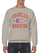 Orgullo Boricua Pride 1917 Men's Sweatshirt