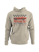Muscle Power Auto Racing Design Men's Hoodie