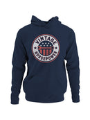 Vintage Horsepower Emblem Design Men's Hoodie