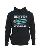 Drift Crew Racing Design Men's Hoodie