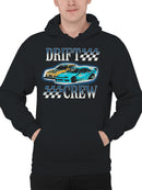 Drift Crew Racing Design Men's Hoodie