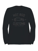 Vintage Hot Rod Customs Logo 1977 Men's Sweatshirt
