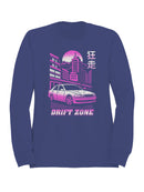Urban Drift Zone Art Design Men's Sweatshirt