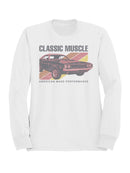 Classic Muscle Car American Performance Men's Sweatshirt