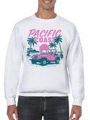 Pacific Coast Sunset Adventure Men's Sweatshirt