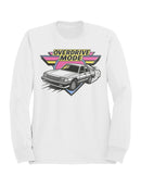 Retro Overdrive Car Graphic Men's Sweatshirt