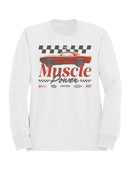 Muscle Power Auto Racing Design Men's Sweatshirt