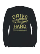 Drive Hard Authentic Muscle Car Men's Sweatshirt