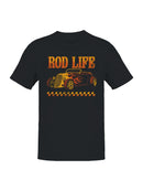 Classic Hot Rod Life Flames Men's T-shirt