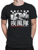 Intense Drift Racing Manga Art Men's T-shirt