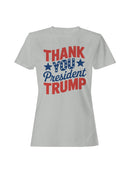Thank You President Trump Graphic Women's T-shirt