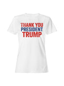 Thank You President Trump Design Women's T-shirt