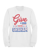 Give a Damn, Vote Graham Men's Sweatshirt