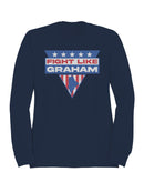 Fight Like Graham Patriotic Design Women's Sweatshirt