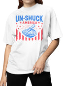 Un-Shuck America Patriot Design Women's T-shirt