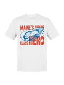 Maine's Working Class Hero Oyster Men's T-shirt