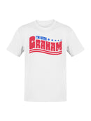 Supporting Graham Patriotic Design Men's T-shirt