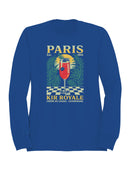Paris 1945 Kir Royale Art Men's Sweatshirt