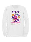 Split Maraschino Cherry Liqueur Art Men's Sweatshirt