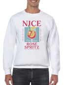 Côte d'Azur Rosé Spritz Art Men's Sweatshirt