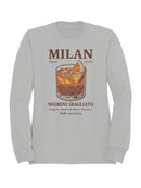 Milan Negroni Sbagliato Art Men's Sweatshirt