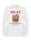 Milan Negroni Sbagliato Art Men's Sweatshirt