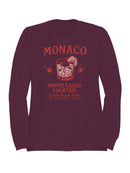Monte Carlo Cocktail Design Men's Sweatshirt