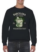Barcelona Gin Tonic Design Men's Sweatshirt