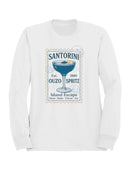 Santorini Ouzo Spritz Island Escape Men's Sweatshirt