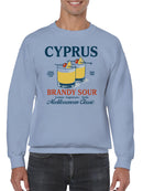 Cyprus Brandy Sour Mediterranean Classic Men's Sweatshirt