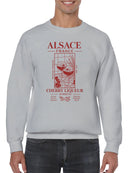 Alsace France Cherry Liqueur Kirsch Men's Sweatshirt