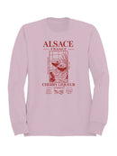 Alsace France Cherry Liqueur Kirsch Men's Sweatshirt