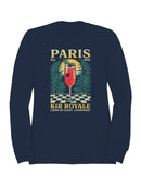 Paris 1945 Kir Royale Art Women's Sweatshirt