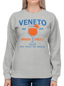 Veneto Aperol Spritz Art Design Women's Sweatshirt