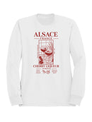 Alsace France Cherry Liqueur Kirsch Women's Sweatshirt