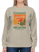 Florence Negroni Art Print Women's Sweatshirt