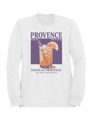 Provence Pastis Anise Summer Design Women's Sweatshirt