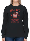 Monte Carlo Cocktail Design Women's Sweatshirt