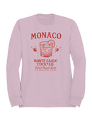 Monte Carlo Cocktail Design Women's Sweatshirt