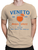 Veneto Aperol Spritz Art Design Men's T-shirt
