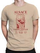 Alsace France Cherry Liqueur Kirsch Men's T-shirt