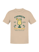 Caribbean Piña Colada Vibes Men's T-shirt