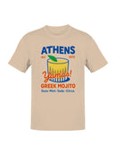 Athens Yamas! Greek Mojito Art Men's T-shirt